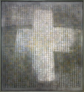 expositie miep galerie wegert & sadocco in winkel. schilderij op de tentoonstelling.